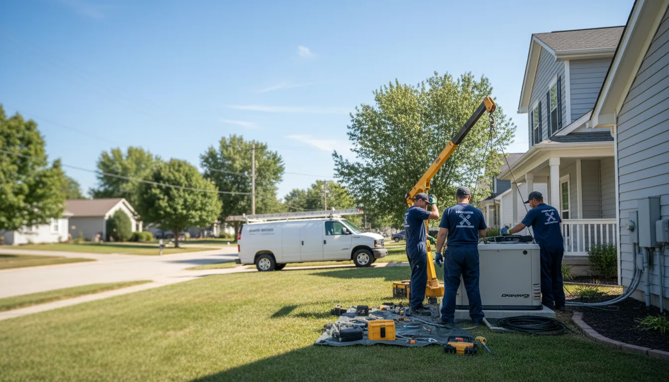 Generator Installation in Alvin, IL near me